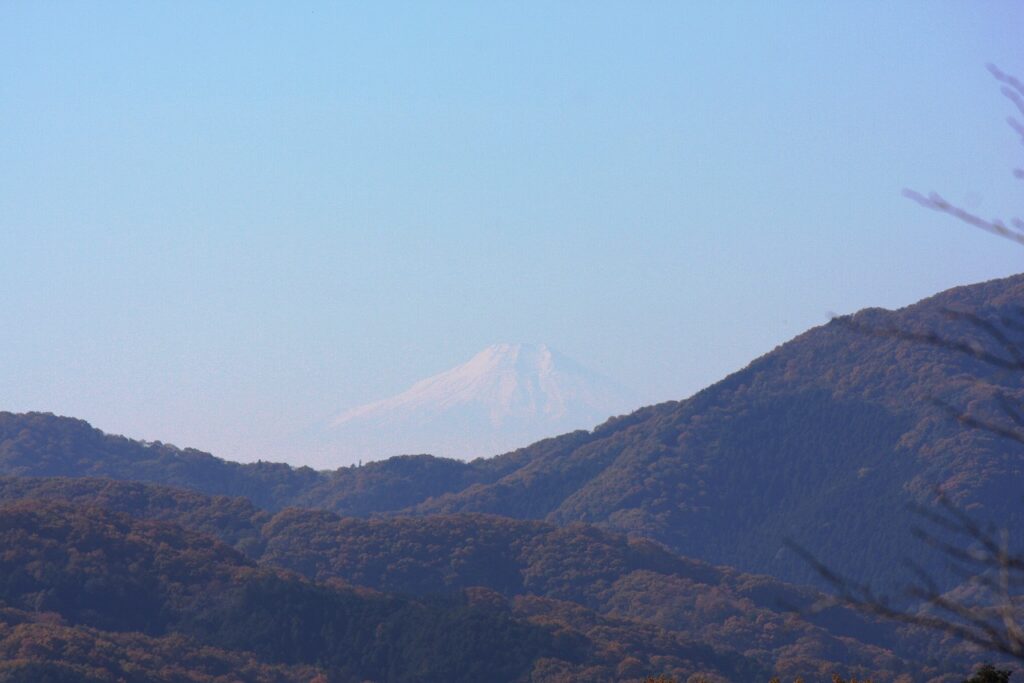 富士見から富士山